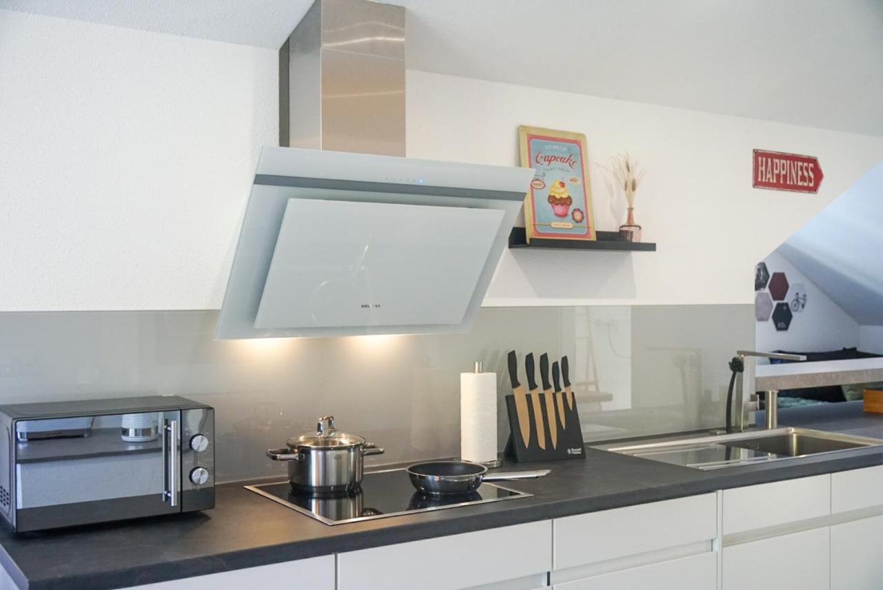 Penthouse-Wohnung I 100 Qm I Blick Auf Die Weinreben I Nespresso I Emma Matratzen Auggen Buitenkant foto