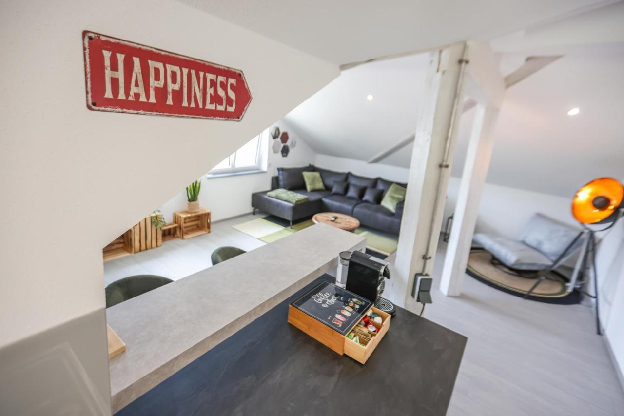 Penthouse-Wohnung I 100 Qm I Blick Auf Die Weinreben I Nespresso I Emma Matratzen Auggen Buitenkant foto