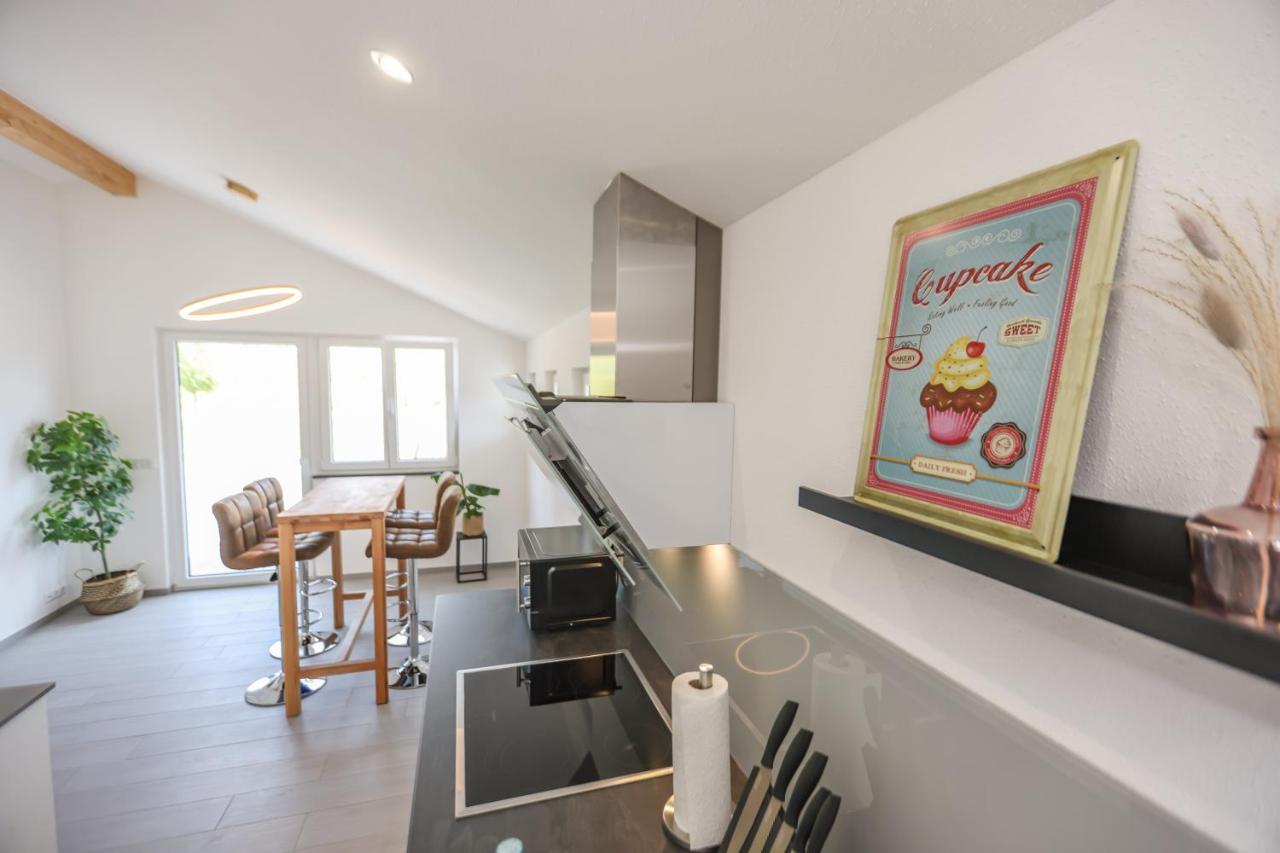 Penthouse-Wohnung I 100 Qm I Blick Auf Die Weinreben I Nespresso I Emma Matratzen Auggen Buitenkant foto