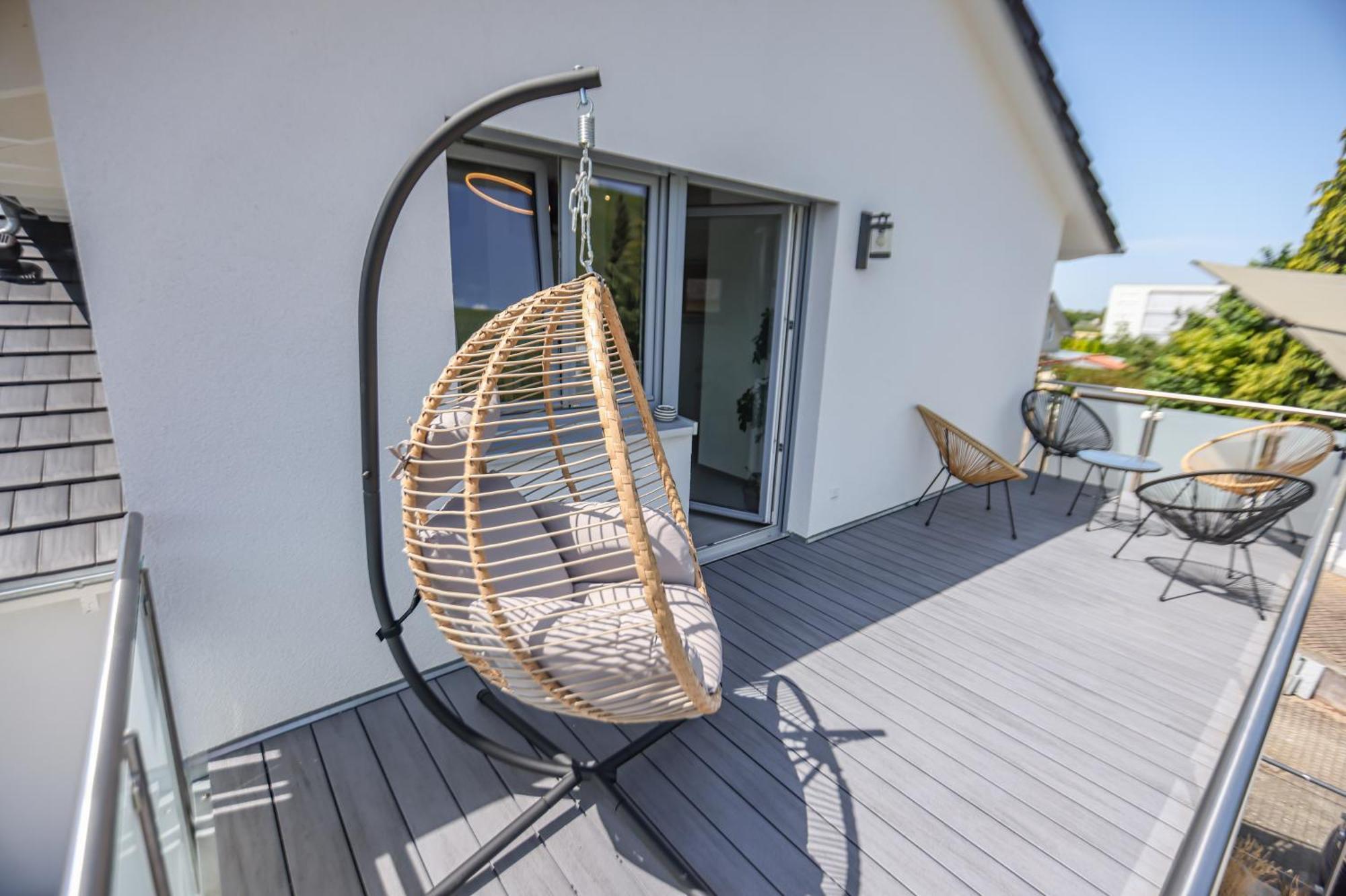Penthouse-Wohnung I 100 Qm I Blick Auf Die Weinreben I Nespresso I Emma Matratzen Auggen Buitenkant foto