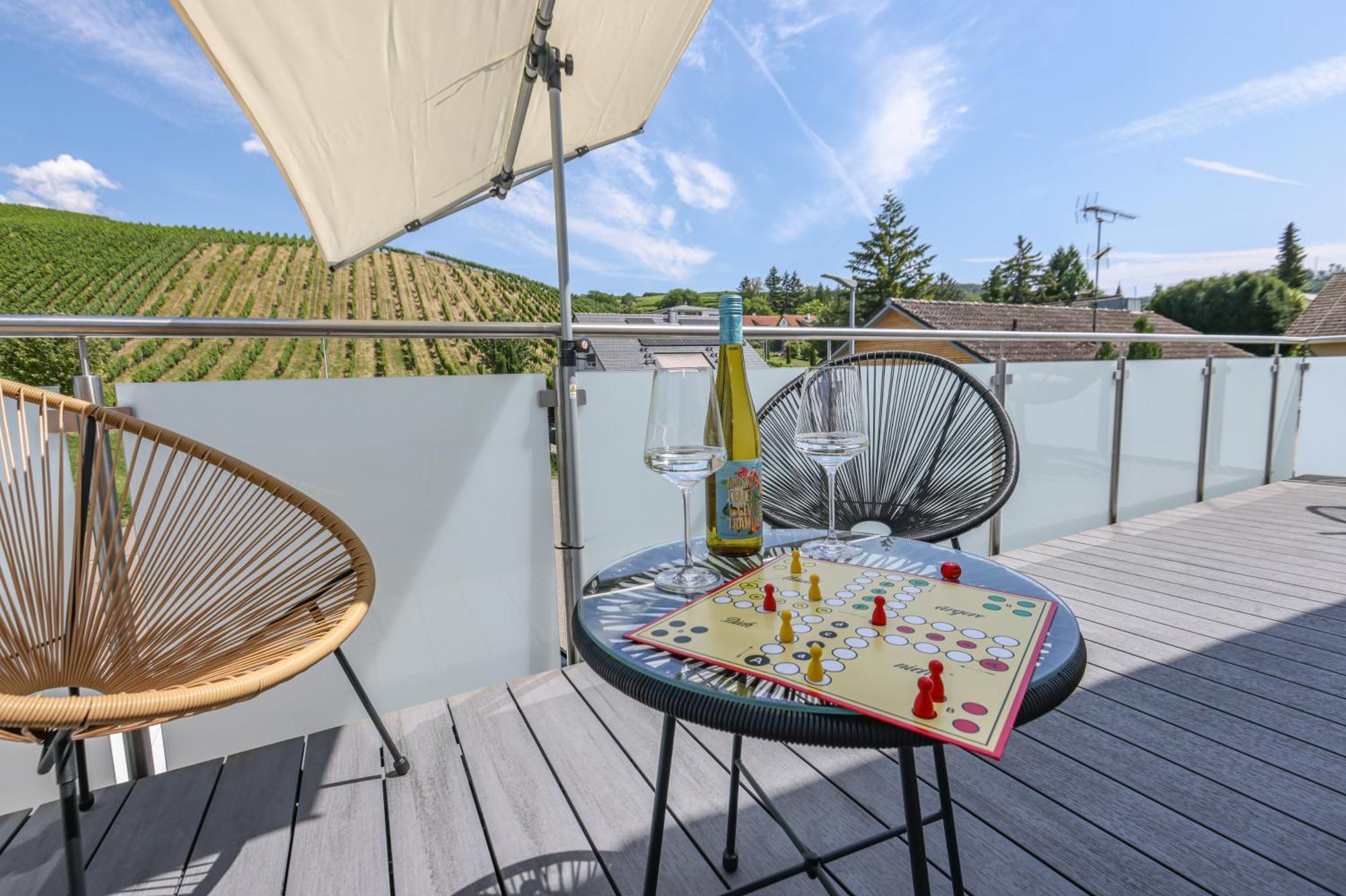 Penthouse-Wohnung I 100 Qm I Blick Auf Die Weinreben I Nespresso I Emma Matratzen Auggen Buitenkant foto